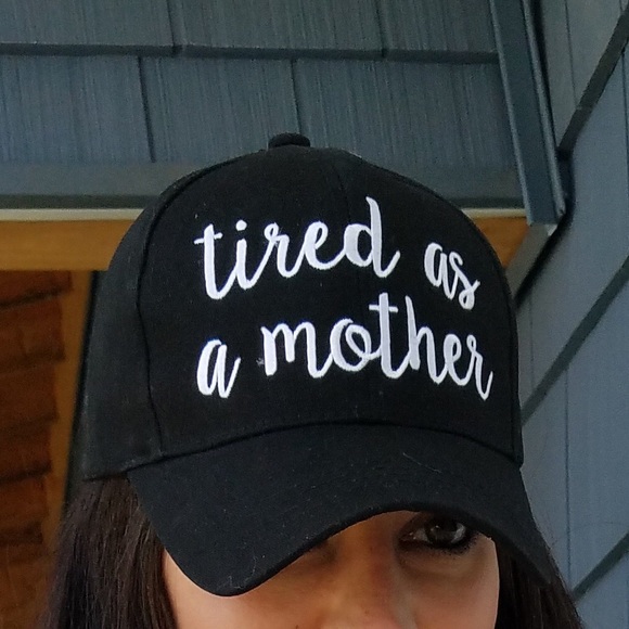 🚨CLEARANCE🚨Tired as a mother” baseball cap - Picture 3 of 5